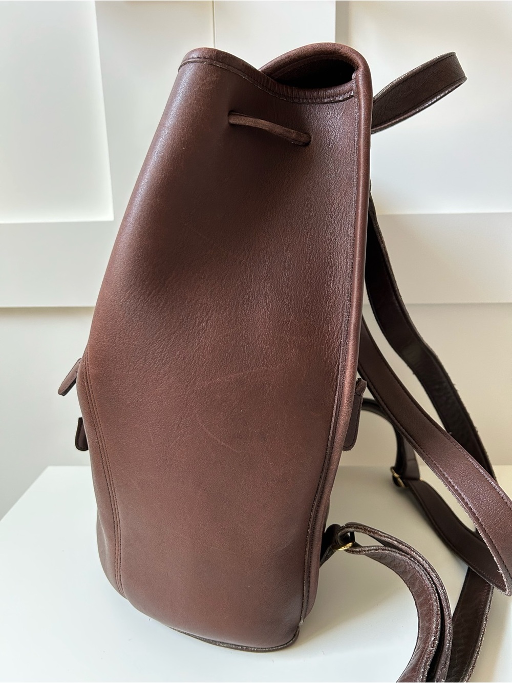 Vintage Coach Leather Backpack #9943 - Picture 6 of 15